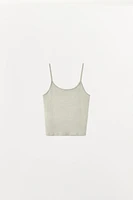 LINEN BLEND TANK TOP