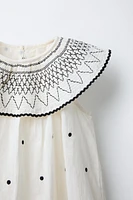 EMBROIDERED DRESS