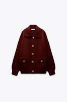 OVERSIZED KNIT JACKET