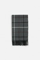PLAID SCARF