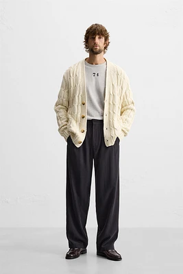 GILET STRUCTURÉ À TORSADES