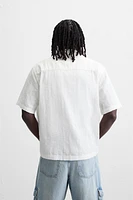 JACQUARD STRIPED SHIRT