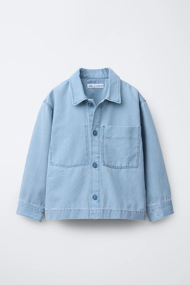 CANVAS OVERSHIRT