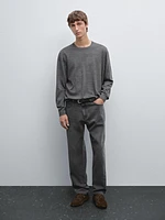 100% merino wool knit sweater
