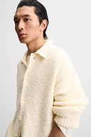 CARDIGAN À TEXTURE SERVIETTE