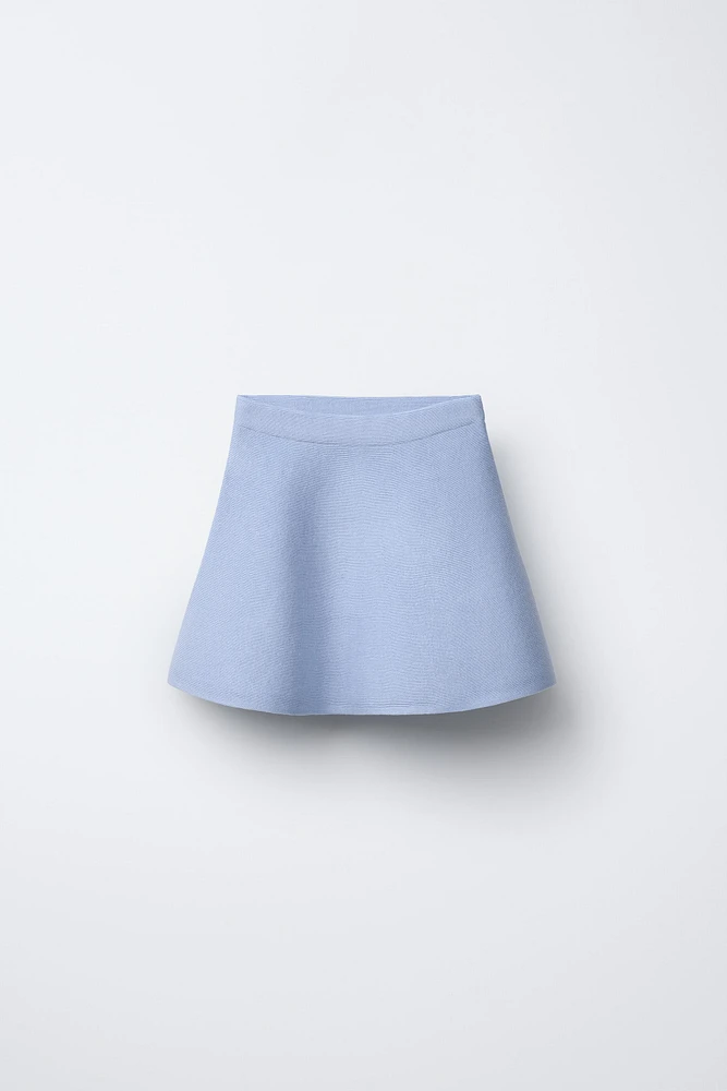 KNIT SWING SKIRT