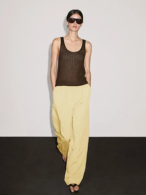Suit trousers with dart detail