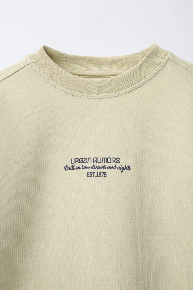 ENSEMBLE INTERLOCK T-SHIRT ET BERMUDA