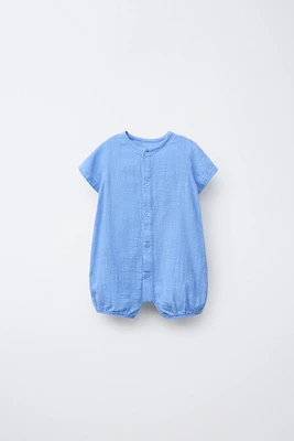 TEXTURED ROMPER