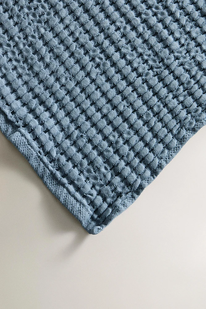 SERVIETTE DE BAIN WAFFLE ÉPAIS
