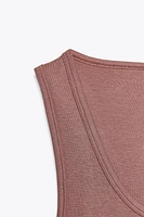 COTTON MODAL TANK TOP