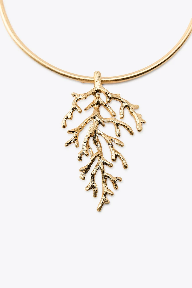 COLLIER CHOKER CORAIL