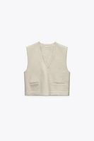 SOFT V-NECK VEST