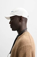 EMBROIDERED TEXT CAP