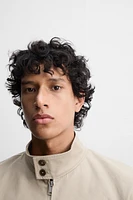 COTTON BOMBER JACKET