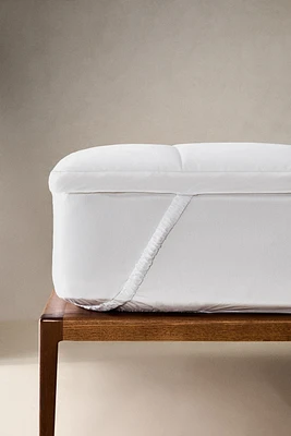 SURMATELAS AU TOUCHER PLUME