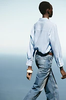 Z1975 BELTED HIGH-WAISTED CULOTTES