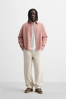 CHEMISE À CARREAUX