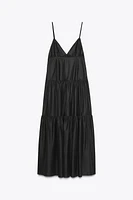 PANELED MIDI DRESS