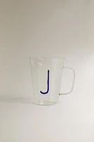 MUG BOROSILICATE INITIALE J