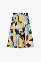 JUPE MIDI IMPRIMÉE ZW COLLECTION