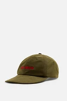 LIMITED EDITION EMBROIDERED FLAT-BRIM CAP
