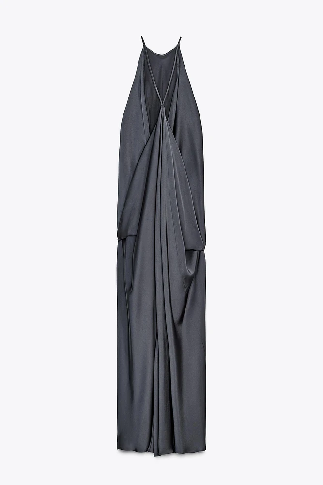 SATIN EFFECT DRESS ZW COLLECTION