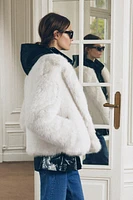 VESTE EFFET FOURRURE ZW COLLECTION
