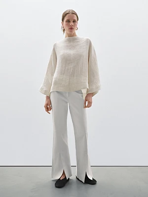 Shirt with V-neckline at the back - Studio