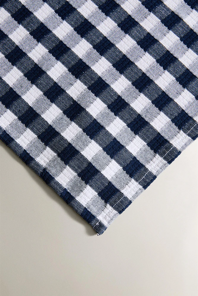 GINGHAM CHECK NAPKINS (SET OF 2)