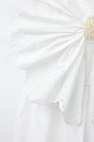 EMBROIDERED BUTTERFLY LONG JUMPSUIT