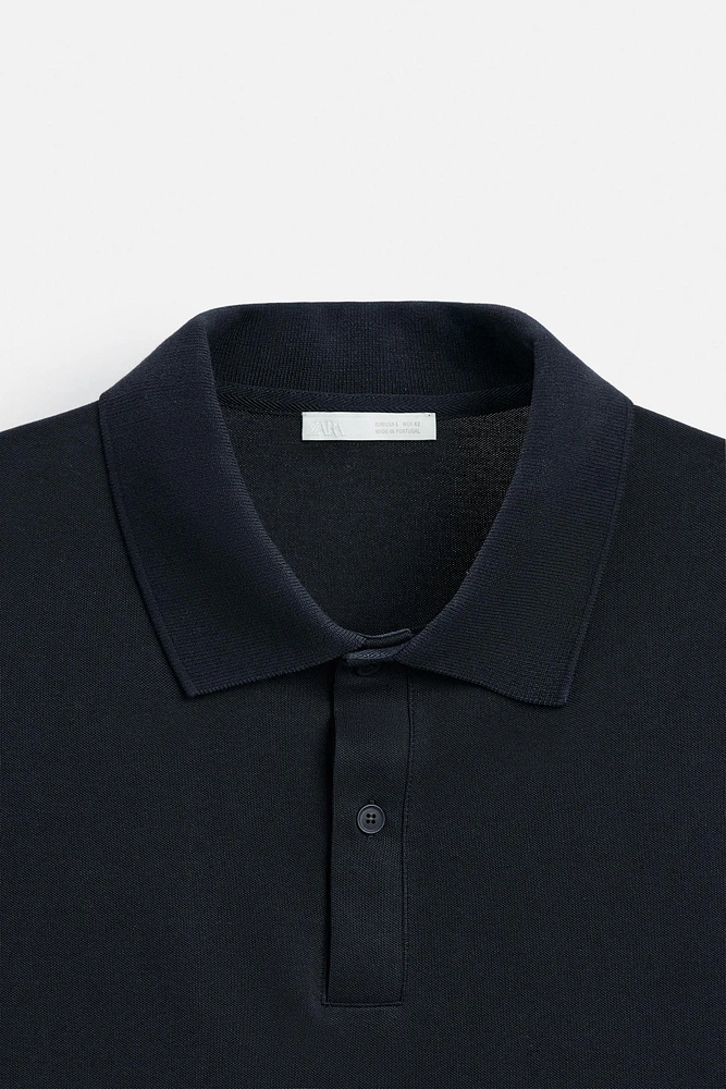 BASIC TEXTURED WEAVE PIQUÉ POLO