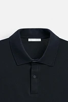 BASIC TEXTURED WEAVE PIQUÉ POLO
