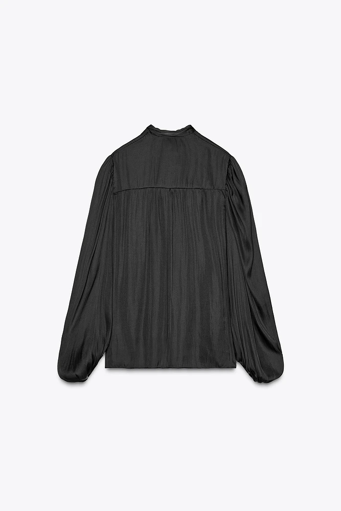 ZW COLLECTION BALLOON SLEEVE SHIRT