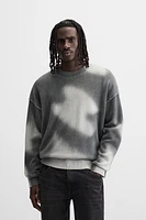 FADE PRINT SWEATER