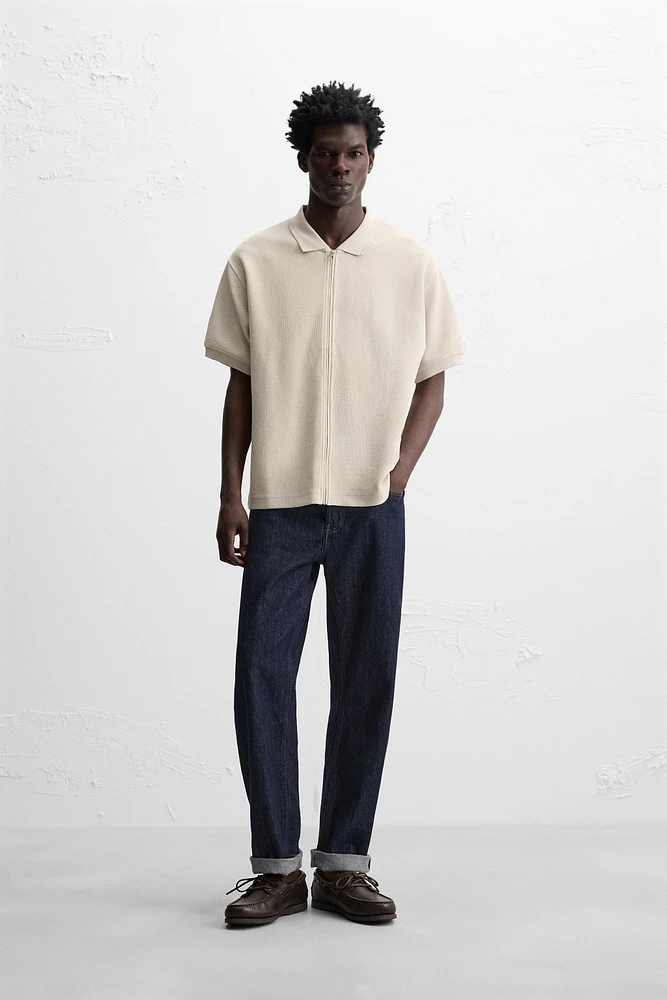 VESTE STRUCTURÉE À ZIP