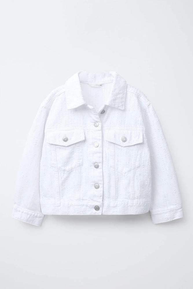 VESTE EN JEAN EFFET USÉ