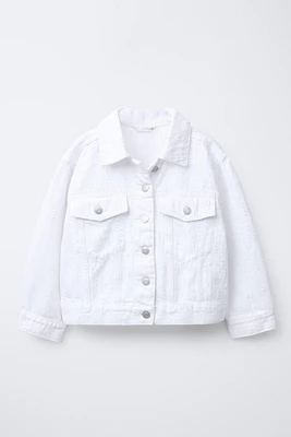 WORN EFFECT DENIM JACKET
