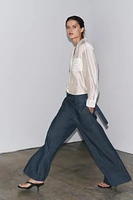 ZW COLLECTION EMBROIDERED POCKET SHIRT