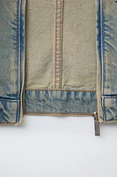DISTRESSED DENIM JACKET