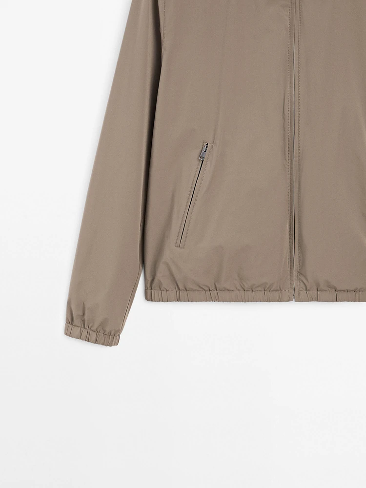 Reversible bi-stretch jacket