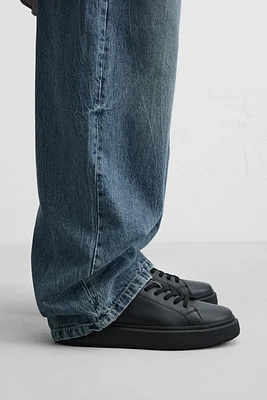 CHUNKY LEATHER SNEAKERS