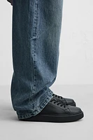 CHUNKY LEATHER SNEAKERS