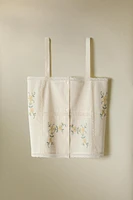 COTTON TOP WITH EMBROIDERY