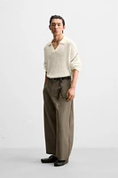 PANTALON RELAXED FIT À POCHES