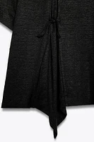 LINEN BOW T-SHIRT X FANGLU LIN