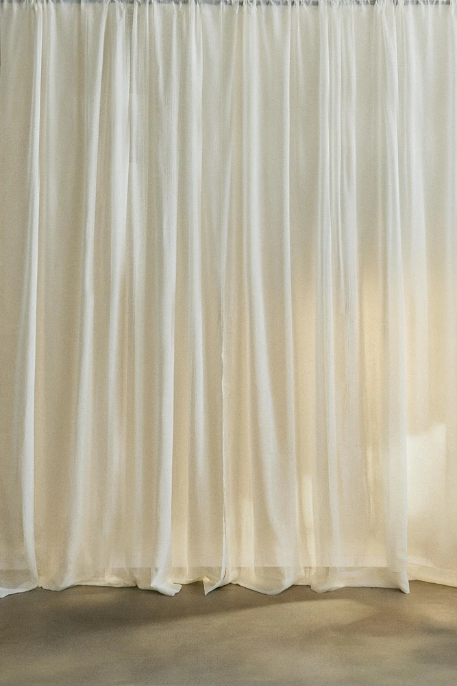 VERY LOW OPACITY SHEER CURTAIN
