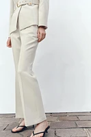 PANTALON DROIT TAILLE HAUTE