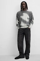 FADE PRINT SWEATER