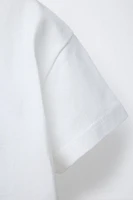 POPLIN BOW APPLIQUÉ T-SHIRT